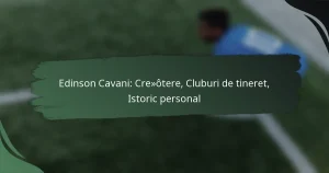 Edinson Cavani: Creștere, Cluburi de tineret, Istoric personal