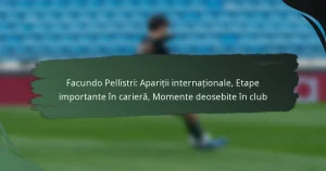 Facundo Pellistri: Apariții internaționale, Etape importante în carieră, Momente deosebite în club